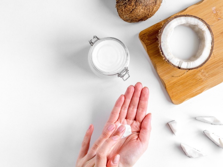 Chữa á sừng bằng dầu dừa