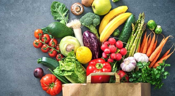 Chế độ dinh dưỡng hợp lý sẽ giúp hỗ trợ điều trị vảy nến