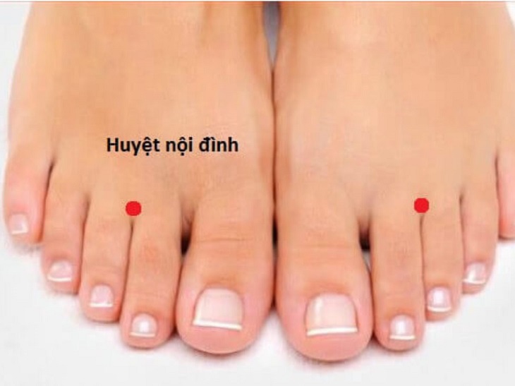 Huyệt Nội Đình là gì? Vị trí, tác dụng và cách bấm, châm cứu