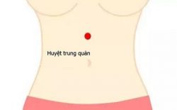 Huyệt Trung Quản: Vị trí, tác dụng và cách bấm huyệt