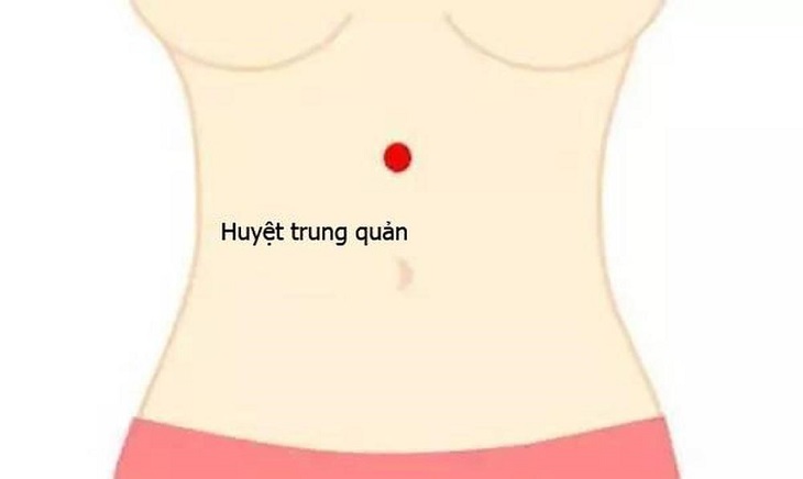 Huyệt Trung Quản: Vị trí, tác dụng và cách bấm huyệt