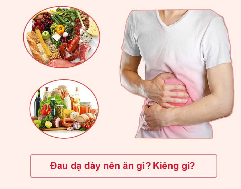 Chế độ ăn uống hợp lý có thể giúp hỗ trợ cải thiện tình trạng đau dạ dày