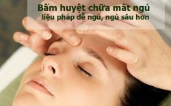 Xoa bóp bấm huyệt chữa mất ngủ mang lại hiệu quả cao và an toàn