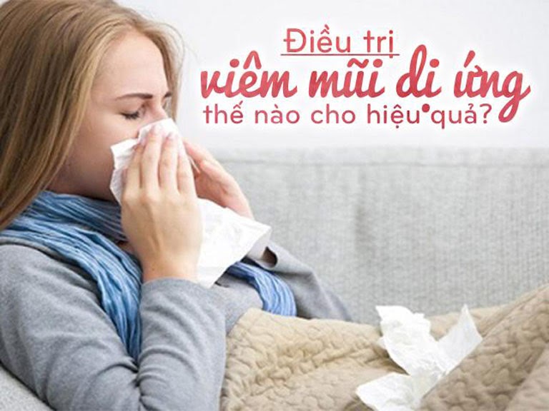 Chữa viêm mũi dị ứng