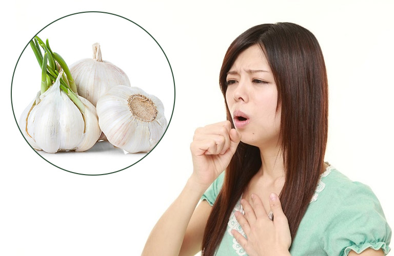 Tỏi được sử dụng để trị nhiều thể bệnh ho